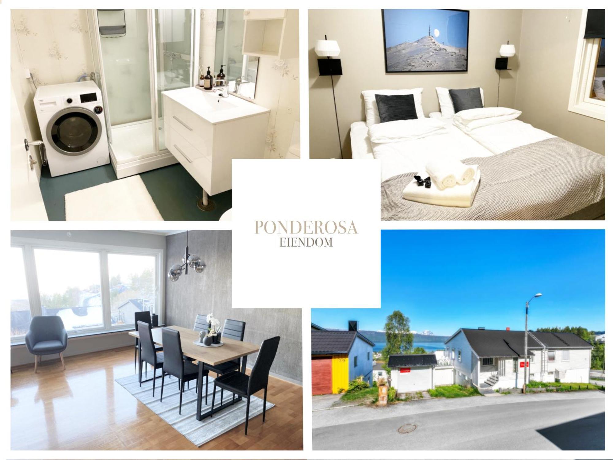 Big Central House, Free Parking, Wifi, 3 Bedrooms Narvik Dış mekan fotoğraf